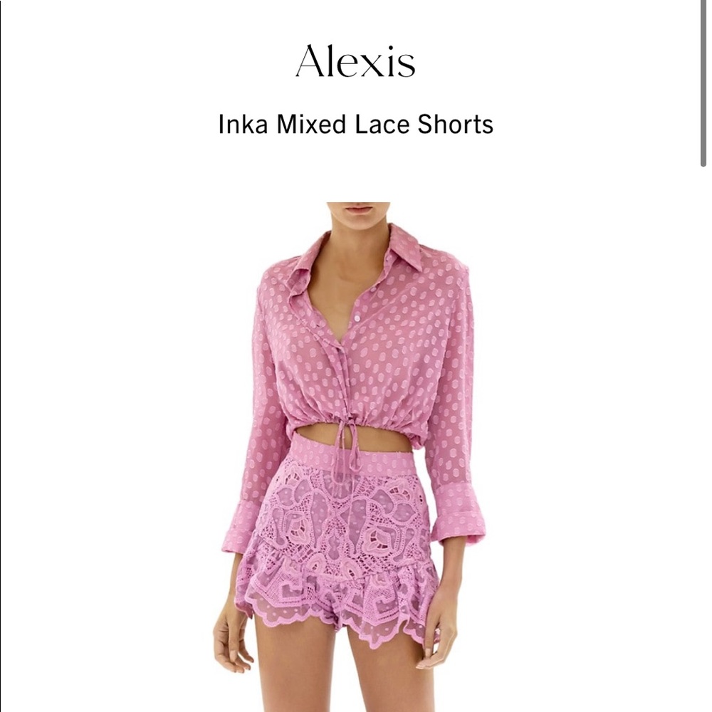 Alexis
Inka Mixed Lace Shorts